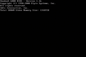 Bootscreen der 3dfx Voodoo5 6000 AGP (3700a) picture