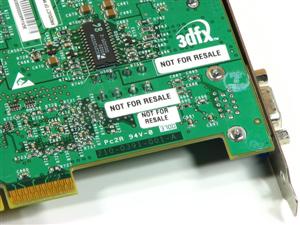 NFR AUfkleber und das PCB Date picture