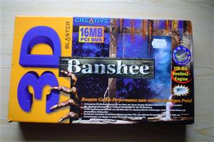 Creative 3D Blaster Banshee PCI