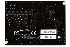 rückseite der Quantum3D MGV 2000 picture