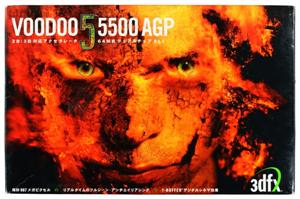 3dfx Voodoo5 5500 AGP Japan-OVP